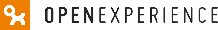 Logo open experience transparent